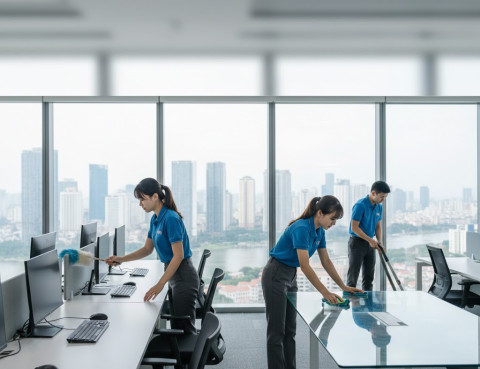 Dịch vụ vệ sinh Quận 1 Chuyên nghiệp - Nâng tầm không gian sống & làm việc